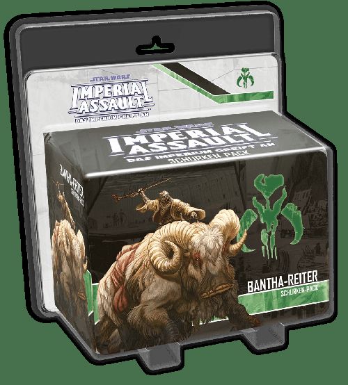 Обложка игры Star Wars: Imperial Assault — Bantha Rider Villain Pack