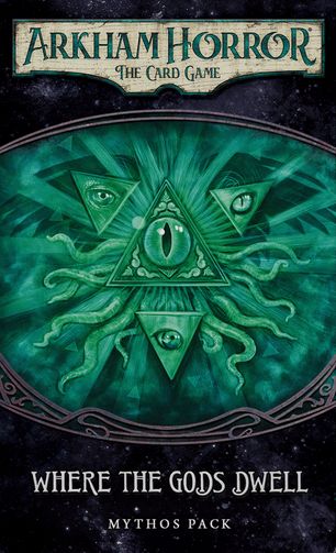 Обложка игры Arkham Horror: The Card Game - The Dream-Eaters. Where the Gods Dwell