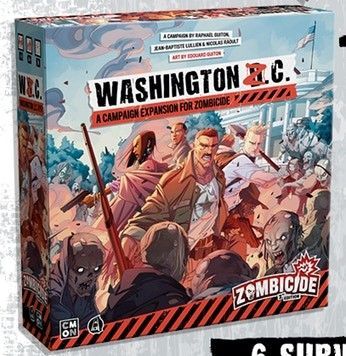 Обложка игры Зомбицид. Вторая редакция: Washington Z.C.