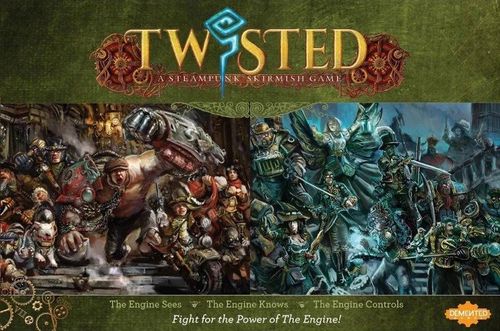 Twisted: A Steampunk Miniatures Game - Rulebook Box