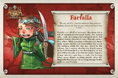 Обложка игры Arcadia Quest: Farfalla