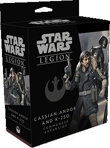 Star Wars: Legion - Cassian Andor and K-2SO Commander Expansion