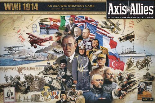 Обложка игры Axis & Allies WWI 1914