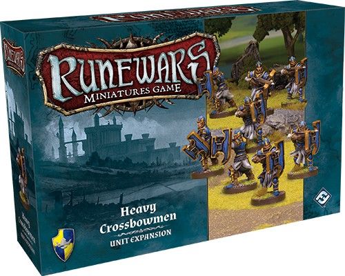 Runewars Miniatures Game: Heavy Crossbowmen Unit