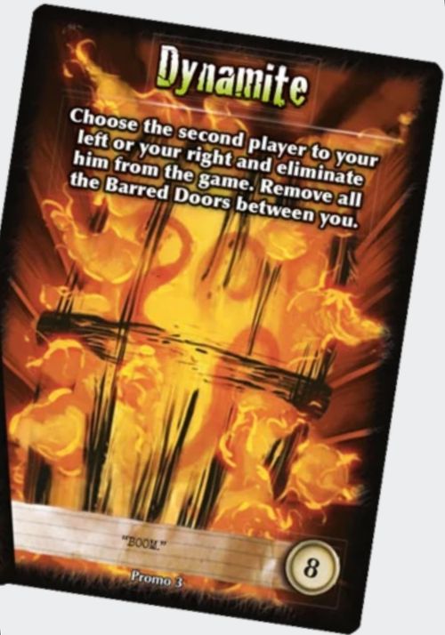 Нечто: Динамит (промокарта)