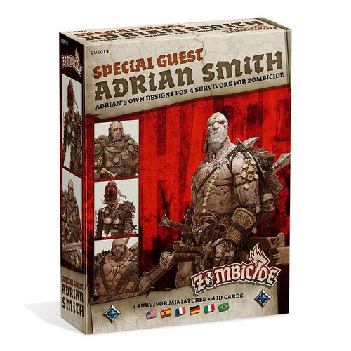 Обложка игры Zombicide Special Guest Box: Adrian Smith