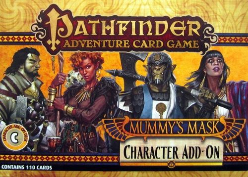 Обложка игры Pathfinder Adventure Card Game: Mummy's Mask - Character Add-On Deck