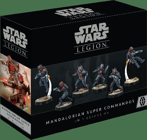 Обложка игры Star Wars: Legion - Mandalorian Super Commandos Unit Expansion