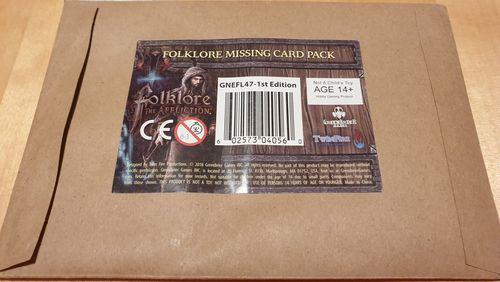 Обложка игры Folklore: The Affliction – Missing Card Pack