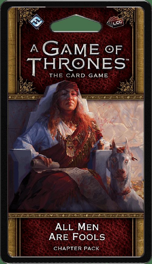 Обложка игры A Game of Thrones: The Card Game Second Edition — All Men Are Fools