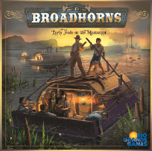 Обложка игры Broadhorns: Early Trade on the Mississippi