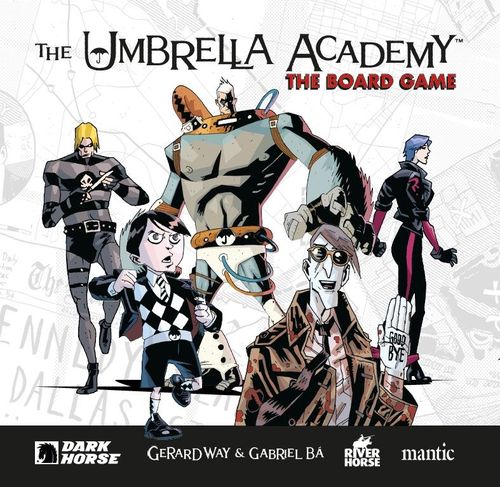 Обложка игры The Umbrella Academy: The Board Game