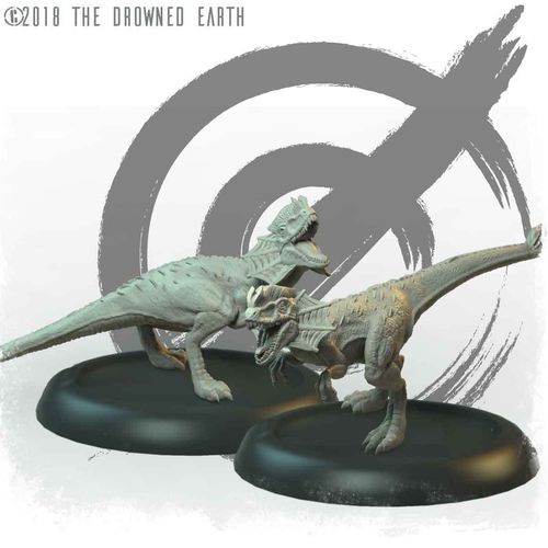 The Drowned Earth - Dilophosors