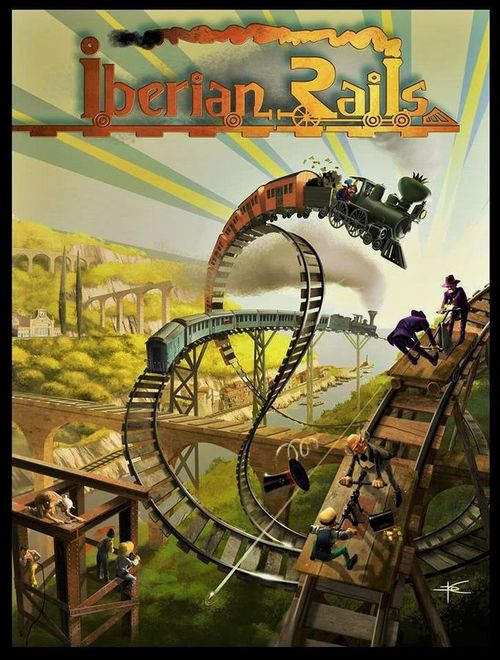 Обложка игры Iberian Rails