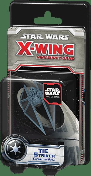 Обложка игры Star Wars: X-Wing Miniatures Game – TIE Striker Expansion Pack