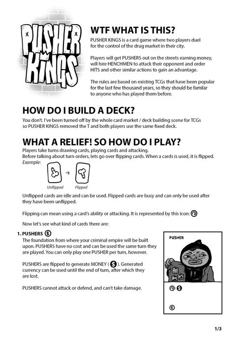 Обложка игры Pusher Kings