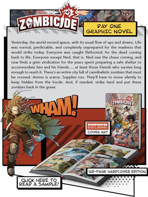 Zombicide Day One Comic Book