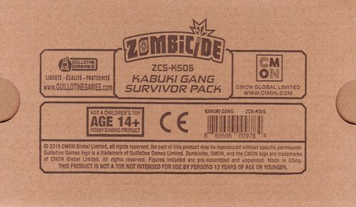 Zombicide: Invader – Kabuki Gang Survivor Pack