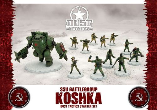 Обложка игры Dust Tactics: SSU Battlegroup Koshka Starter Set