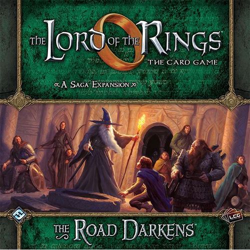Обложка игры The Lord of the Rings: The Card Game - The Road Darkens: A Saga Expansion