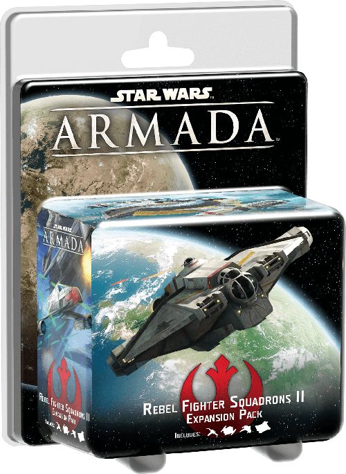 Обложка игры Star Wars: Armada - Rebel Fighter Squadrons II Expansion Pack