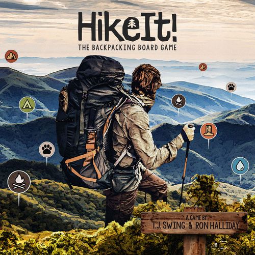 Обложка игры Hike It!: The Backpacking Board Game