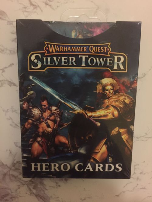 Обложка игры Warhammer Quest: Silver Tower – Hero Cards