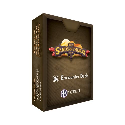 Обложка игры HEXplore It: The Sands of Shurax Encounter Deck