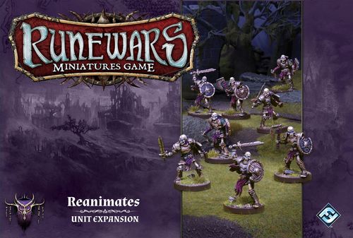 Обложка игры Runewars Miniatures Game: Reanimates Unit Expansion