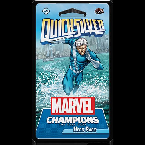 Обложка игры Marvel Champions: The Card Game - Quicksilver Hero Pack