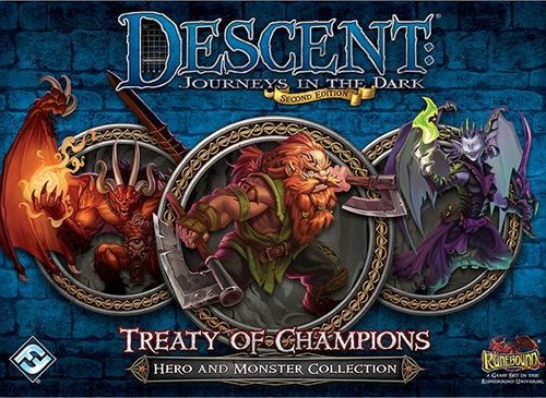 Обложка игры Descent: Journeys in the Dark Second Edition - Treaty of Champions