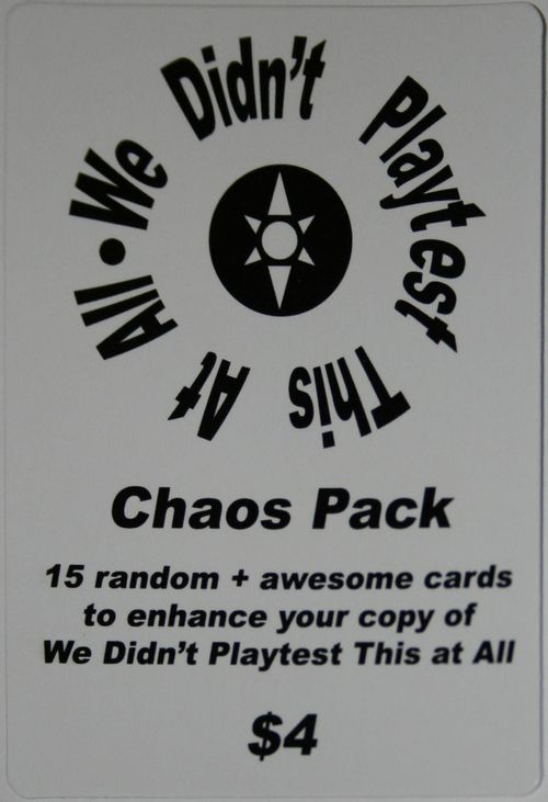 Обложка игры We Didn't Playtest This At All: Chaos Pack