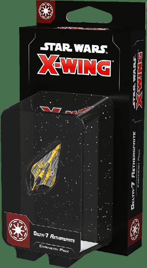 Обложка игры Star Wars: X-Wing Second Edition - Delta-7 Aethersprite Expansion Pack