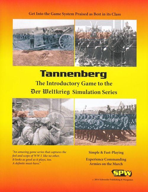 Обложка игры Der Weltkrieg: Tannenberg: The Introductory Game
