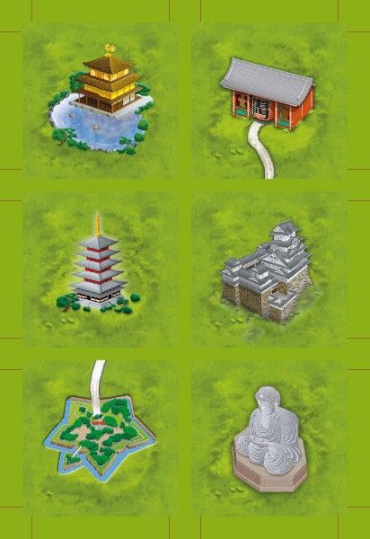 Carcassonne: Japanese buildings