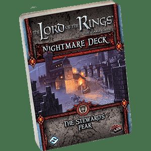 Обложка игры The Lord of the Rings: The Card Game – Nightmare Deck: The Steward's Fear