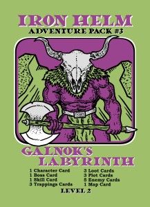 Железный шлем - Набор 3 - Лабиринт Галнока