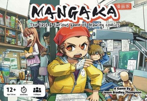 Обложка игры Mangaka: The Fast & Furious Game of Drawing Comics