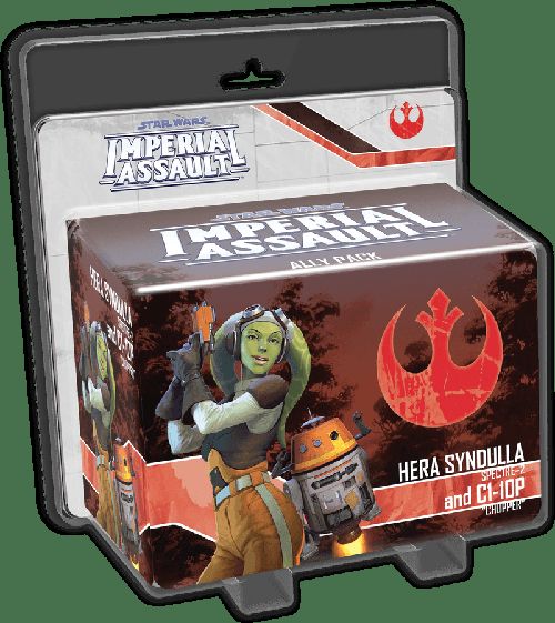Обложка игры Star Wars: Imperial Assault — Hera Syndulla and C1-10P Ally Pack