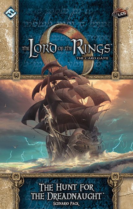 Обложка игры Lord of the Rings LCG: The Hunt for the Dreadnaught
