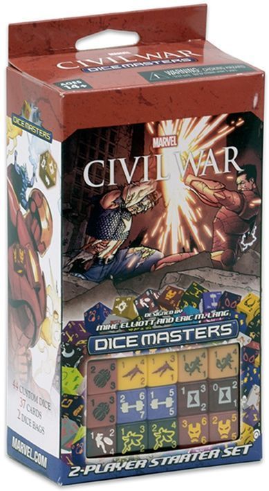Обложка игры Marvel Dice Masters: Civil War