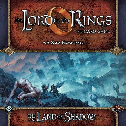 Обложка игры The Lord of the Rings: The Card Game — The Land of Shadow: A Saga Expansion