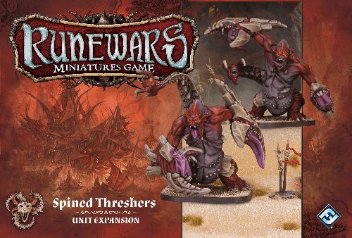 Обложка игры Runewars Miniatures Game: Spined Threshers Unit Expansion