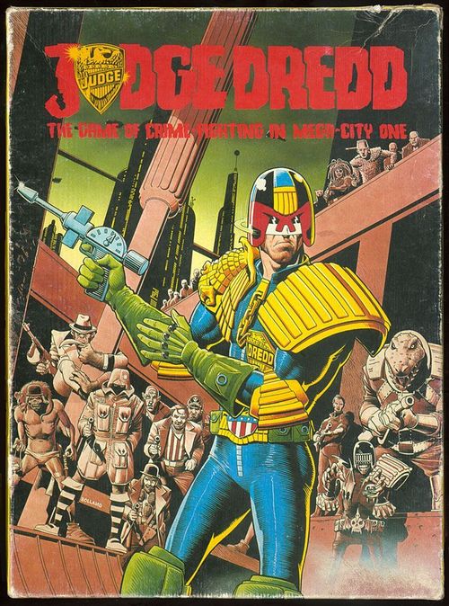 Обложка игры Judge Dredd