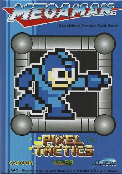 Обложка игры Mega Man Pixel Tactics: Mega Man Blue