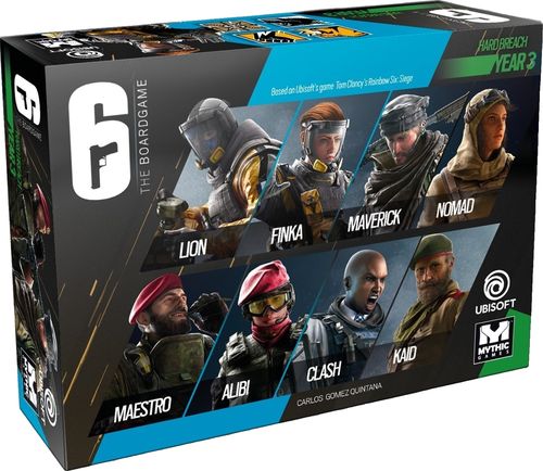 6: Siege - The Board Game - Year 3: Hard Breach