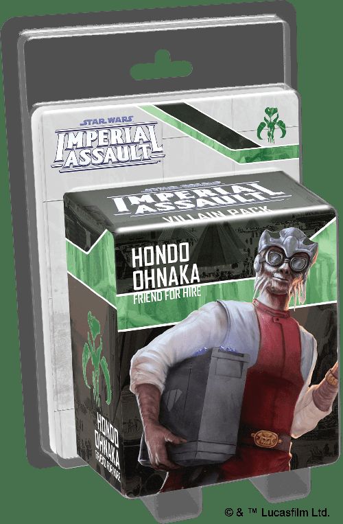 Обложка игры Star Wars: Imperial Assault – Hondo Ohnaka Villain Pack
