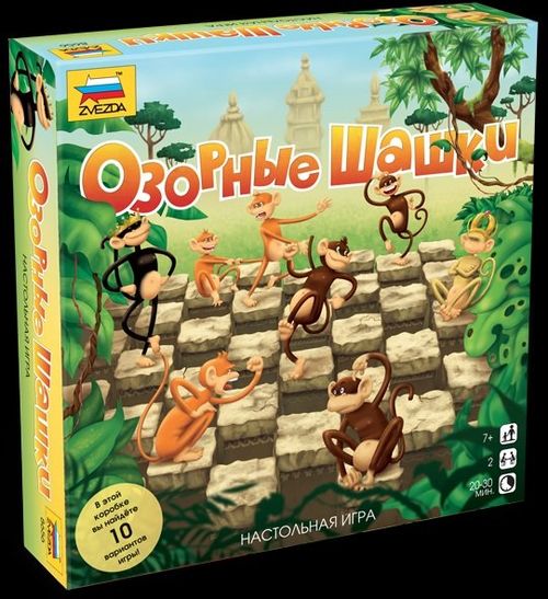 Обложка игры Озорные шашки