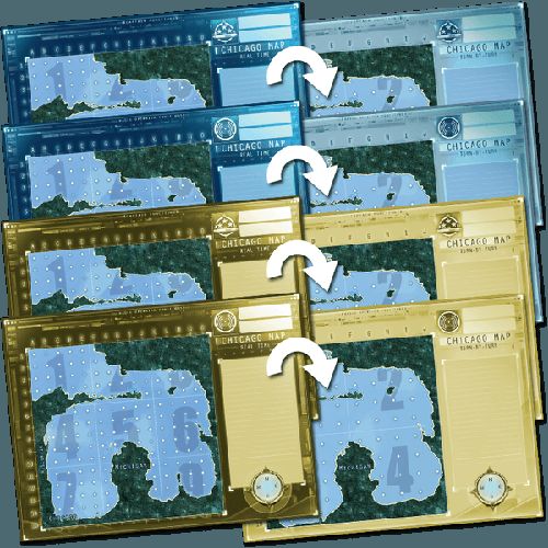 Обложка игры Captain Sonar: Chicago Map