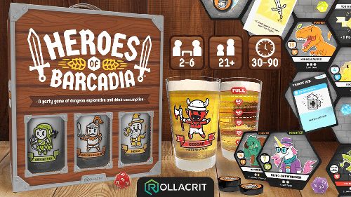 Обложка игры Heroes of Barcadia